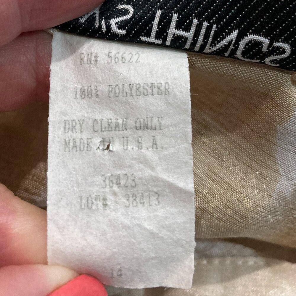 Vintage Y2K BETSY's THINGs Button Down Crop Shirt Top Sheer Floral 14 - Picture 7 of 11